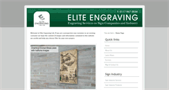 Desktop Screenshot of elite-engravingltd.co.uk